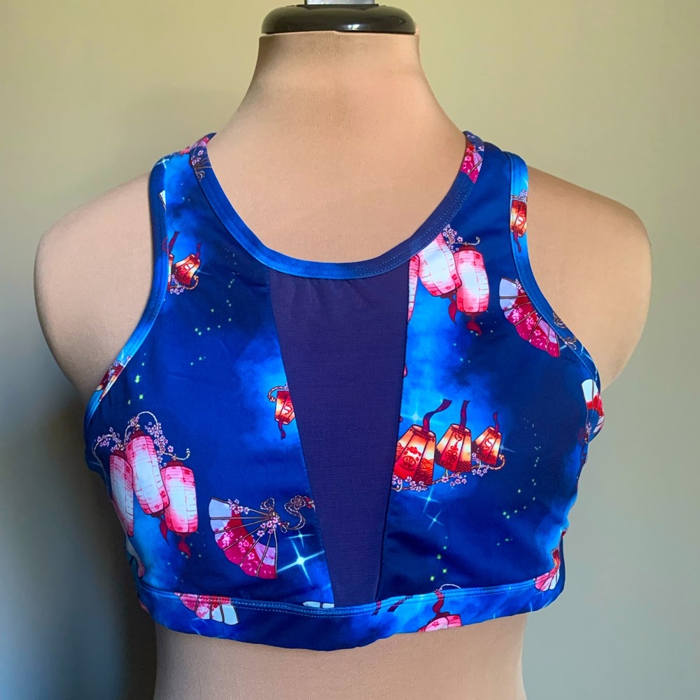Iron Yokai 2XL Lanterns Mesh Bra